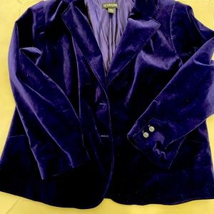 Lane Bryant Velour Blazer